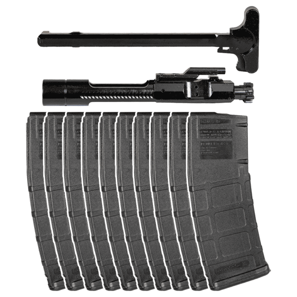 5.56 BCG and charging handle with 10x 5.56 PMAGS Bundle