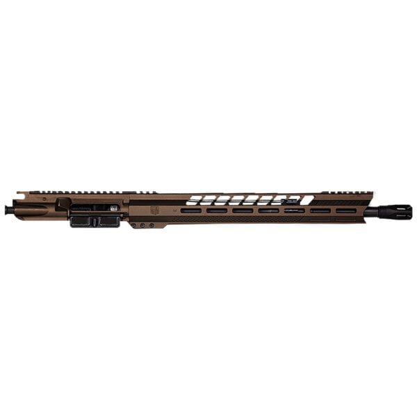 DB15 300BO 16" BLACK GOLD SERIES UPPER RECEIVER W/ 15" M-LOK V RAIL W/ ANTI SLIP TEXTURE PADS