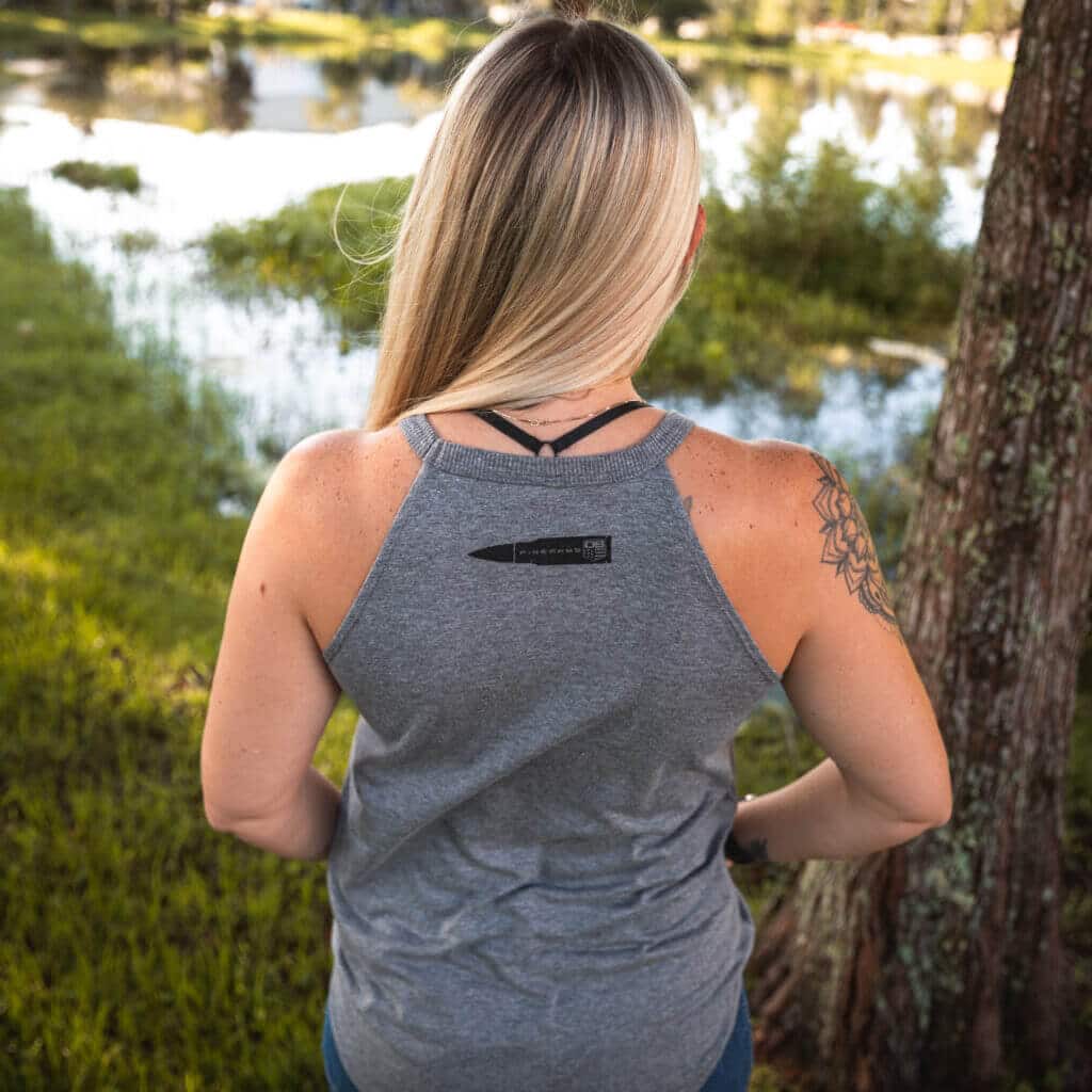 DB 2nd That Halter Tank Top - Grey - Image 4