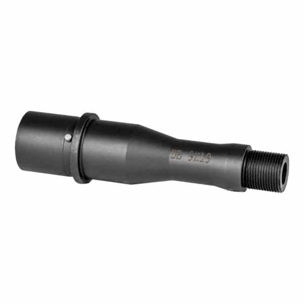 9mm, Pistol-Length, 4", Medium, 4150, Black Nitride, 1:10