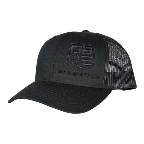 DB Flag Hat - Black on Black