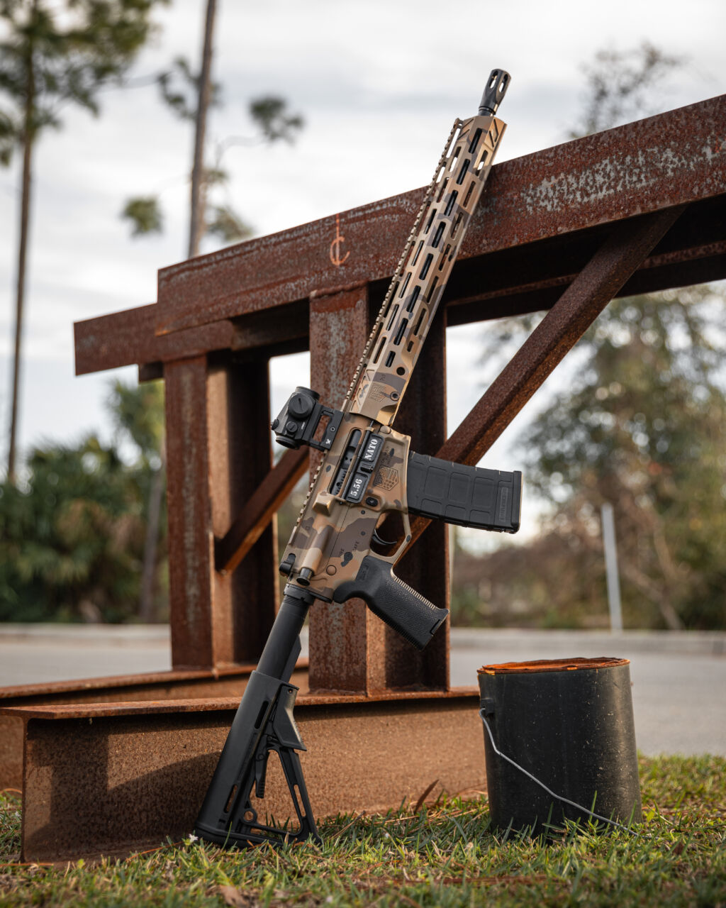 <strong>**SOLD OUT**</strong>  -  Cocoa Commando - AR15 Upper, Rail, and Lower Cerakote Set - Image 8