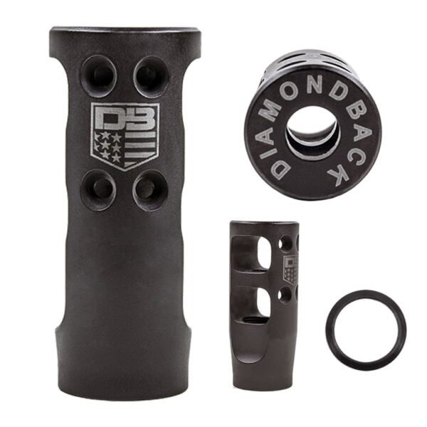 DB15 .223/5.56 DB Muzzle Brake w/ Crush Washer