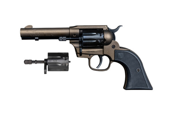 Sidekick, 4.5", .22 LR & .22 Mag Cylinders, Midnight Bronze