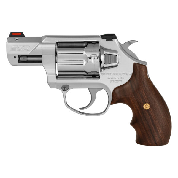 SDR, 2", .357 Mag / .38 SPL +P, Polished Stainless w/ Hogue Wood Grip