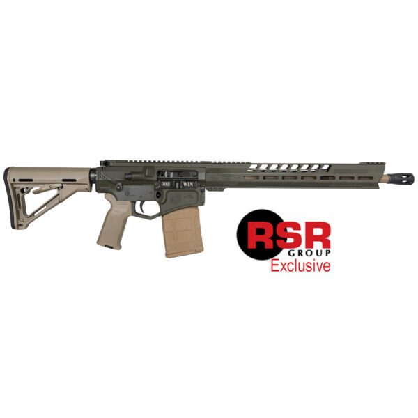RSR Group Exclusive, DB10, 16", Black Gold Series, .308 Winchester, ODG / FDE