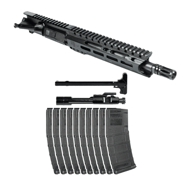 DB15 .300 AAC CARBON SERIES 10" UPPER ASSEMBLY W/ 9" PC M-LOK RAIL, BLACK