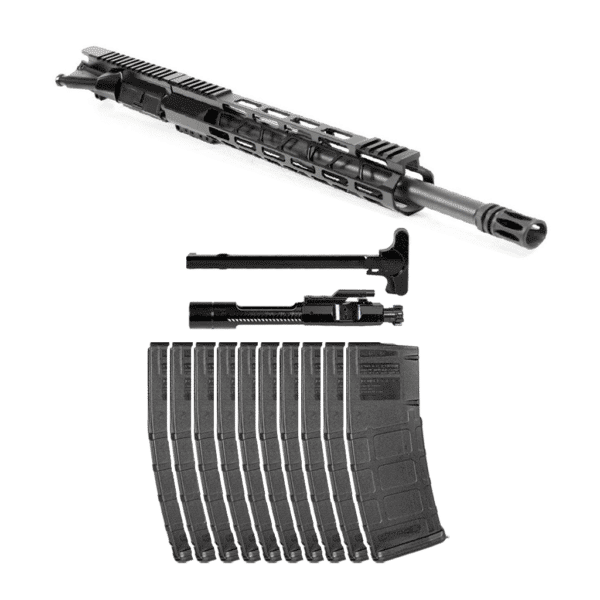 DB15 .300 AAC CARBON SERIES 16" UPPER ASSEMBLY W/ 12" CCML RAIL, BLACK
