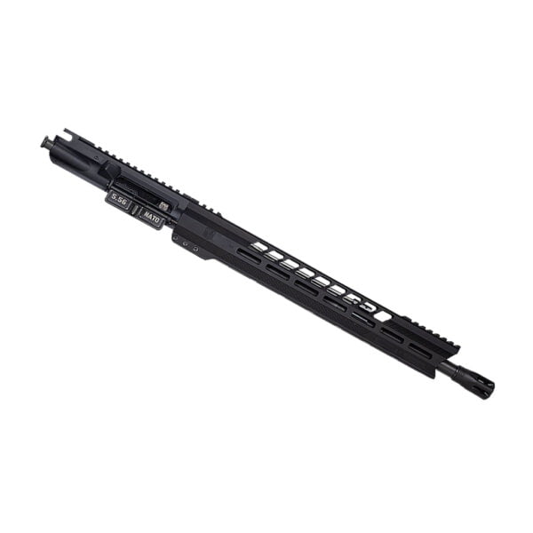DB15 5.56 16" BLACK GOLD SERIES UPPER RECEIVER W/ 15" M-LOK V RAIL W/ ANTI SLIP TEXTURE PADS