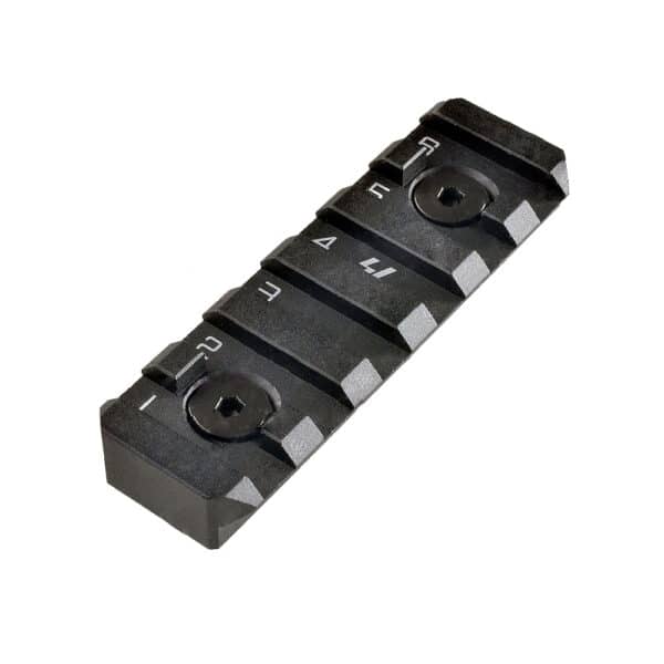STRIKE LINK RAIL SECTION 6 SLOTS-QD, BLACK