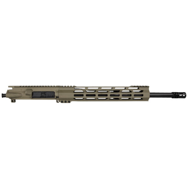 DB15 5.56 NATO CARBON SERIES 16" UPPER ASSEMBLY W/ 12" CCML RAIL, FLAT DARK EARTH