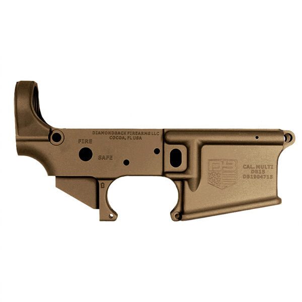 DB15 223/556/300BO STRIPPED CARBON SERIES RIFLE LOWER, MIDNIGHT BRONZE, NO MAGAZINE... MUST PROVIDE A VALID FFL