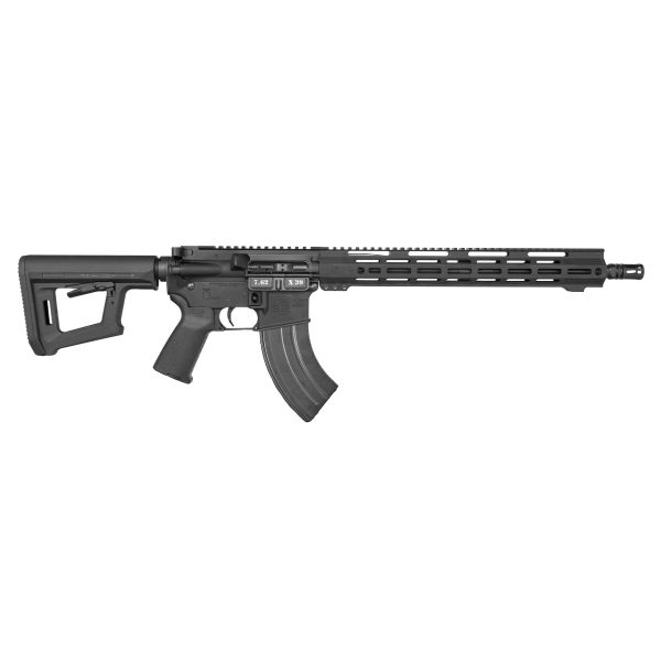 DB15, 16" Carbon Series w/ 15" M-LOK Rail, 7.62x 39mm, Black