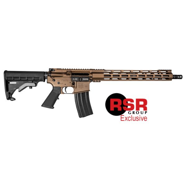 RSR Exclusive, DB15, 16" Carbon Series w/ 15” M-LOK Rail, 5.56 NATO, Midnight Bronze