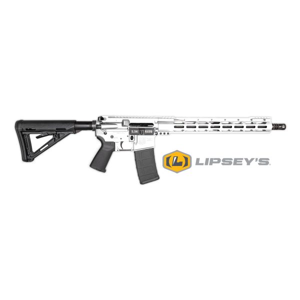 Lipsey Exclusive, DB15, 16" Carbon Series w/ 15” M-LOK Rail, 5.56 NATO, White