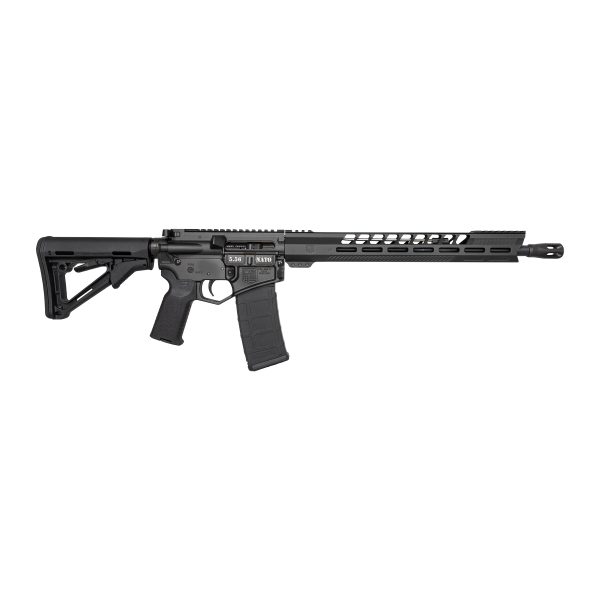 DB15, 16" Black Gold Series, w/ 15" M-LOK V Rail w/ Anti-Slip Texture Pads, 5.56 NATO, Black