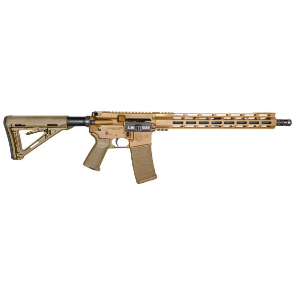 Iron Valley Exclusive, DB15, 16", w/ 15" M-LOK Rail, 5.56 NATO. Burnt Bronze Cerakote