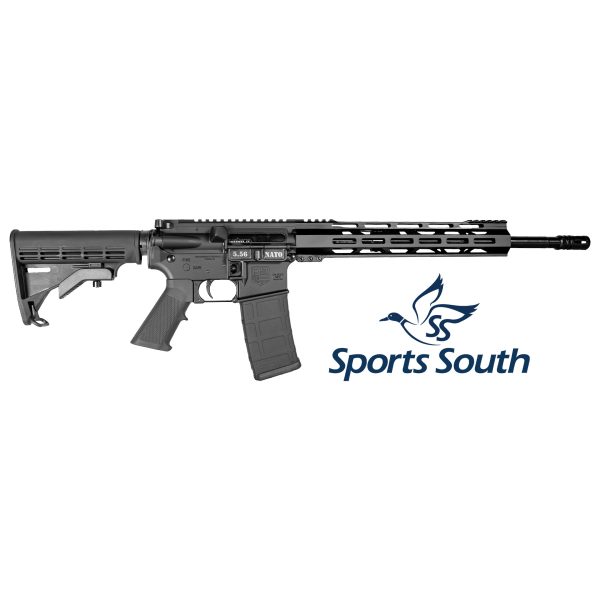 Sports South Exclusive, DB15, 16" Carbon Series w/ 12” M-LOK Rail, 5.56 NATO, Black