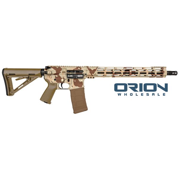 ORION EXCLUSIVE, DB15, 16", CARBON SERIES w/ 15" M-LOK Rail, 5.56 NATO, Desert Camo