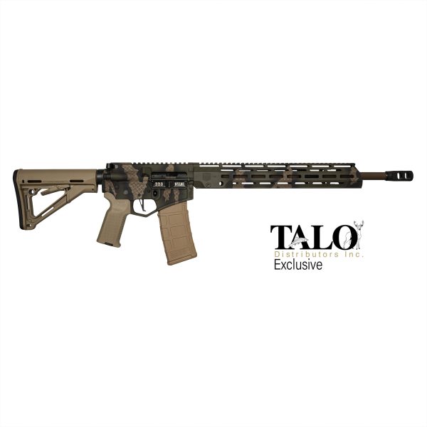 TALO EXCLUSIVE, DB15, 18", .223 Wylde w/ 15" M-LOK Anti Rotation S Rail and CMC Trigger, Copperhead Camo