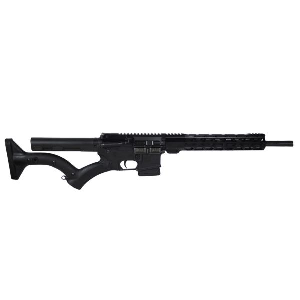 New York Compliant, DB15, 16" Extended Line, w/ 12" M-LOK Rail, .300 ACC Blackout, Black