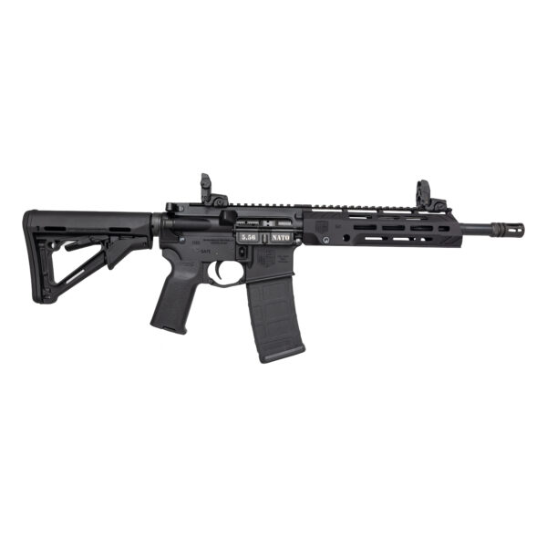 DB15, 11.5" SBR Diamond Series, w/ 9" M-LOK Anti-Rotation S Rail, w/MagPul MBUS Sights, Black