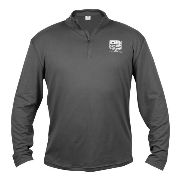 DB Crest Quarter Zip - Black