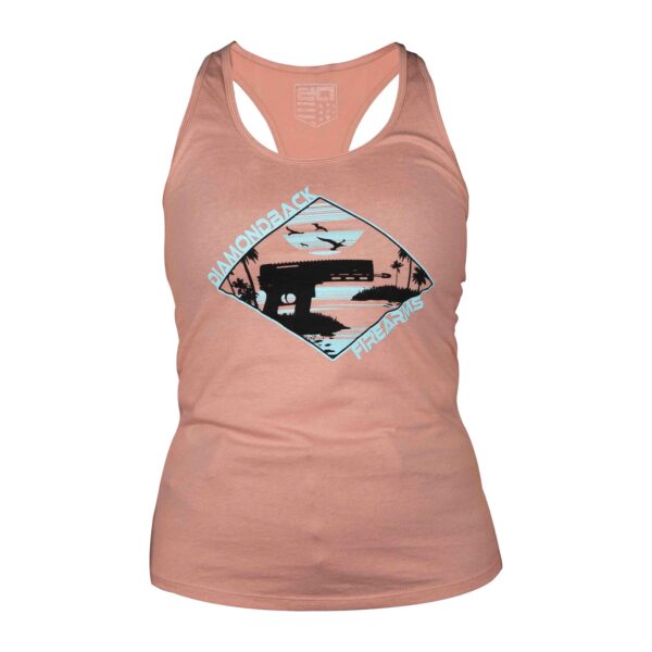 DBX Sunset Tank Top - Peach