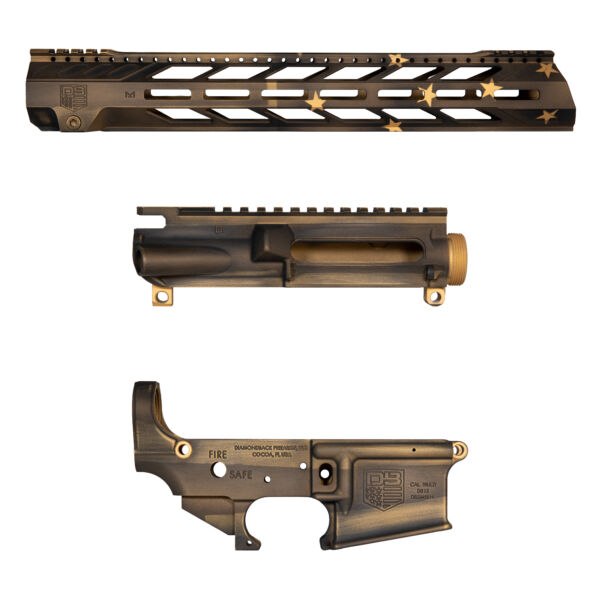 <strong>**SOLD OUT**</strong>  -  Bronze Glory - AR15 Upper, Rail, and Lower Cerakote Set