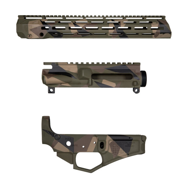 <strong>**SOLD OUT**</strong>  -  Copperhead Tactical Terrains Forest - AR15 Upper, Rail, and Lower Cerakote Set
