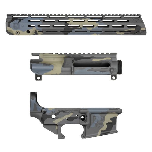 <strong>**SOLD OUT**</strong>  -  Grey Ghost - AR15 Upper, Rail, and Lower Cerakote Set