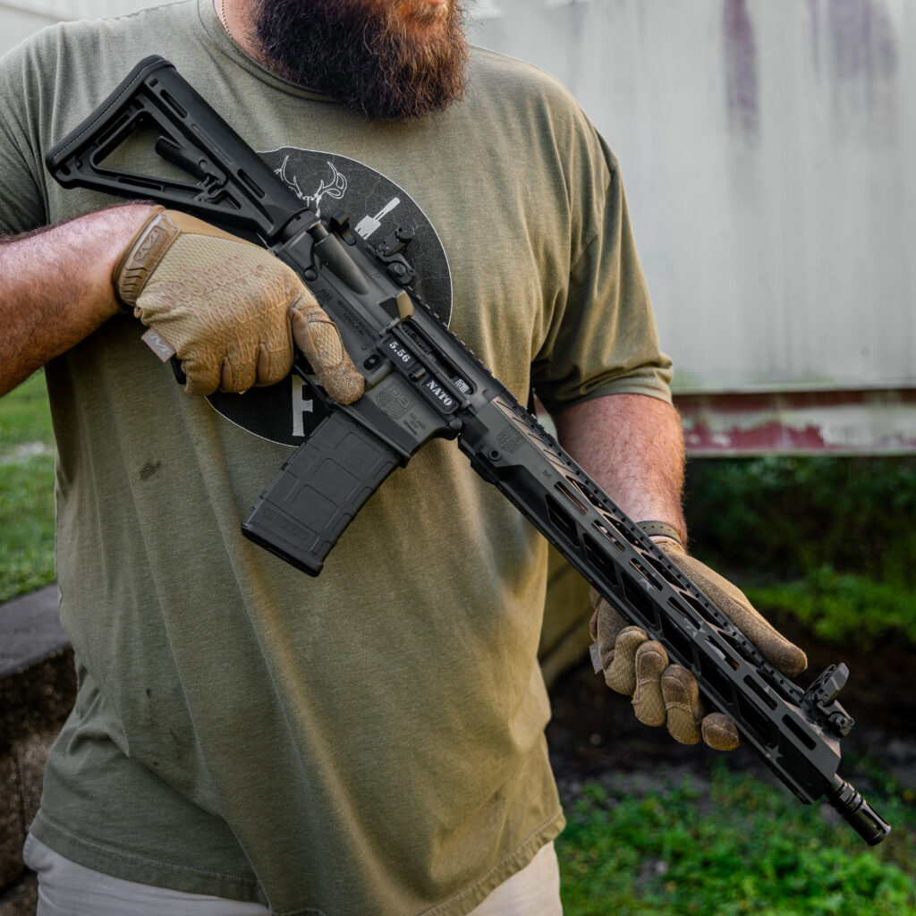 <strong>**SOLD OUT**</strong> - OD Green Flag AR15 Upper, Rail, and Lower Cerakote Set - Image 8