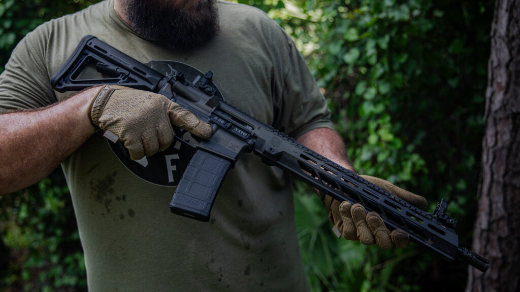 <strong>**SOLD OUT**</strong> - OD Green Flag AR15 Upper, Rail, and Lower Cerakote Set - Image 6