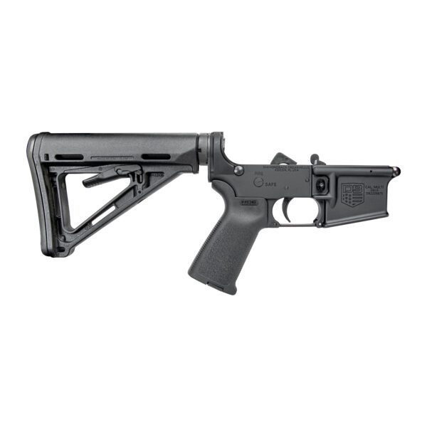 DB15 223/556/300BO COMPLETE ASSEMBLED RIFLE LOWER, BLACK, MAGPUL FURNITURE, NO MAGAZINE - MUST PROVIDE A VALID FFL