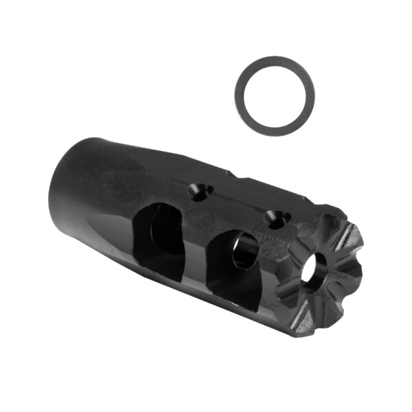 DB15 .223/5.56 DB Obsidian Muzzle Brake w/ Crush Washer