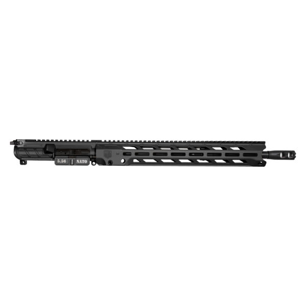 DB15 5.56 NATO OBSIDIAN SERIES 16" UPPER ASSEMBLY W/ 15" M-LOK ANTI-ROTATION V4 S-RAIL, BLACK