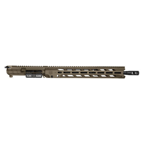 DB15 5.56 NATO OBSIDIAN SERIES 16" UPPER ASSEMBLY W/ 15" M-LOK ANTI-ROTATION V4 S-RAIL, OD GREEN