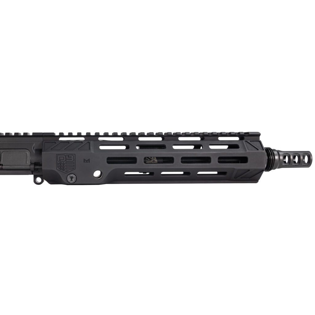 SilencerCo Compatible DB15 .300 AAC Diamond Series 10" Upper Assembly W/ Modified 9.5" Anti Rotation S Rail, Black - Image 6