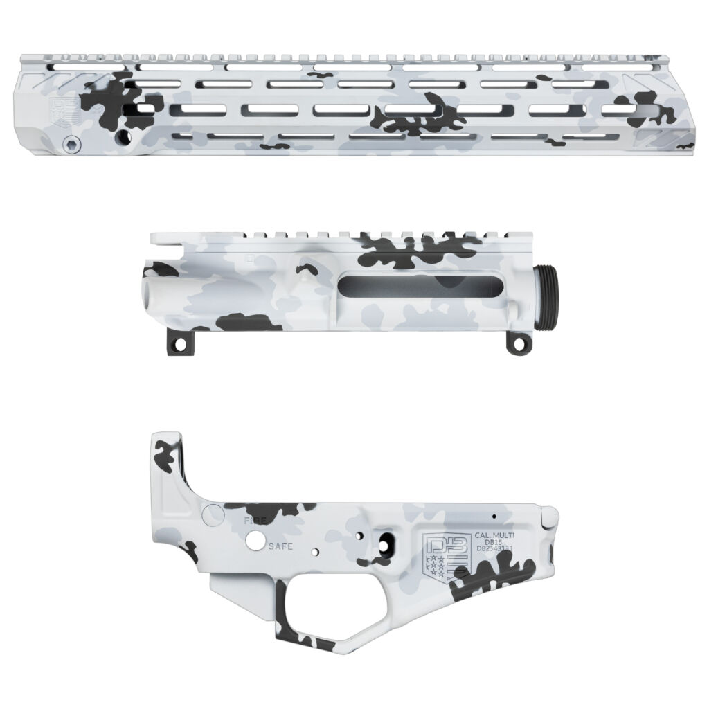Snow Storm - AR15 Upper, Rail, and Lower Cerakote Set - Image 2