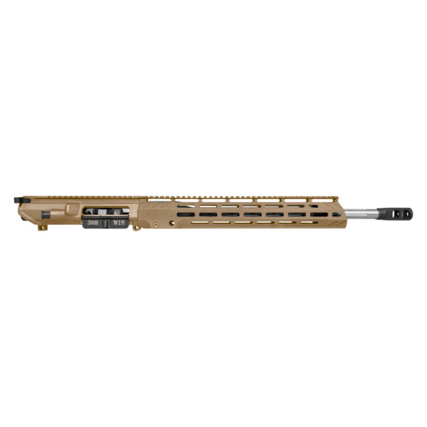 DB10 .308 WIN V2 DIAMOND SERIES 18" UPPER ASSEMBLY W/ 15" M-LOK ANTI ROTATION S RAIL, FDE WITH BCG & CHGH
